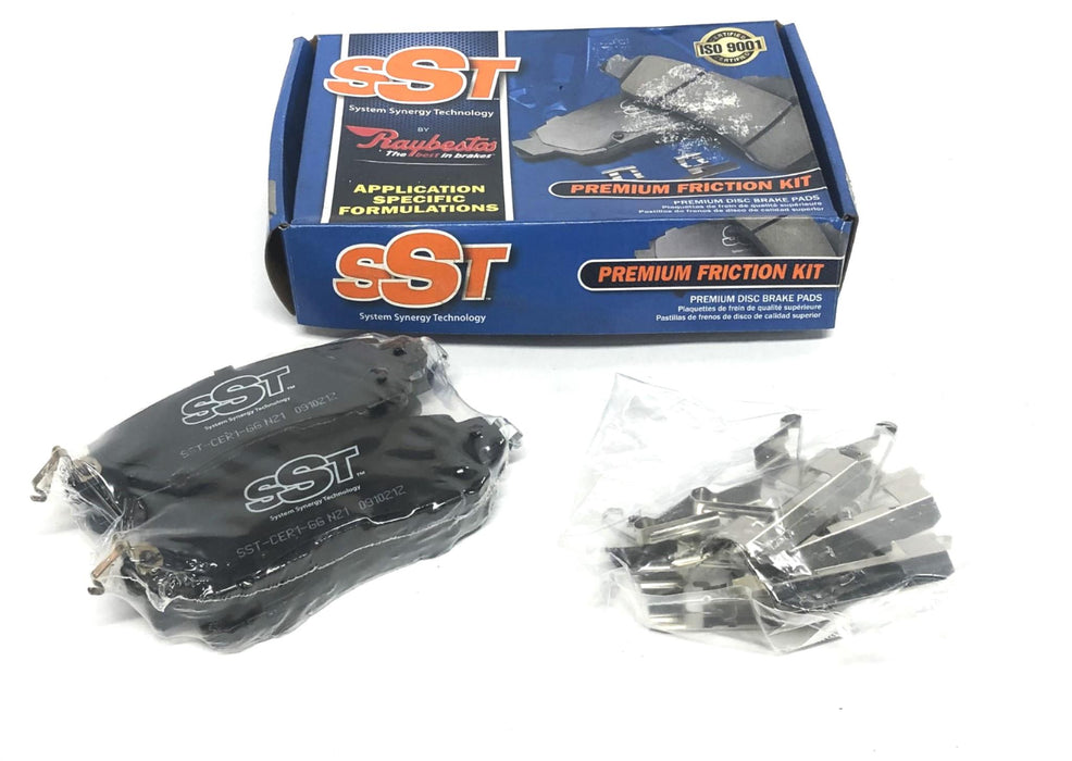 SST By Raybestos Bendix Ceramic Front Disc Brake Pad Friction Kit D1650C NOS