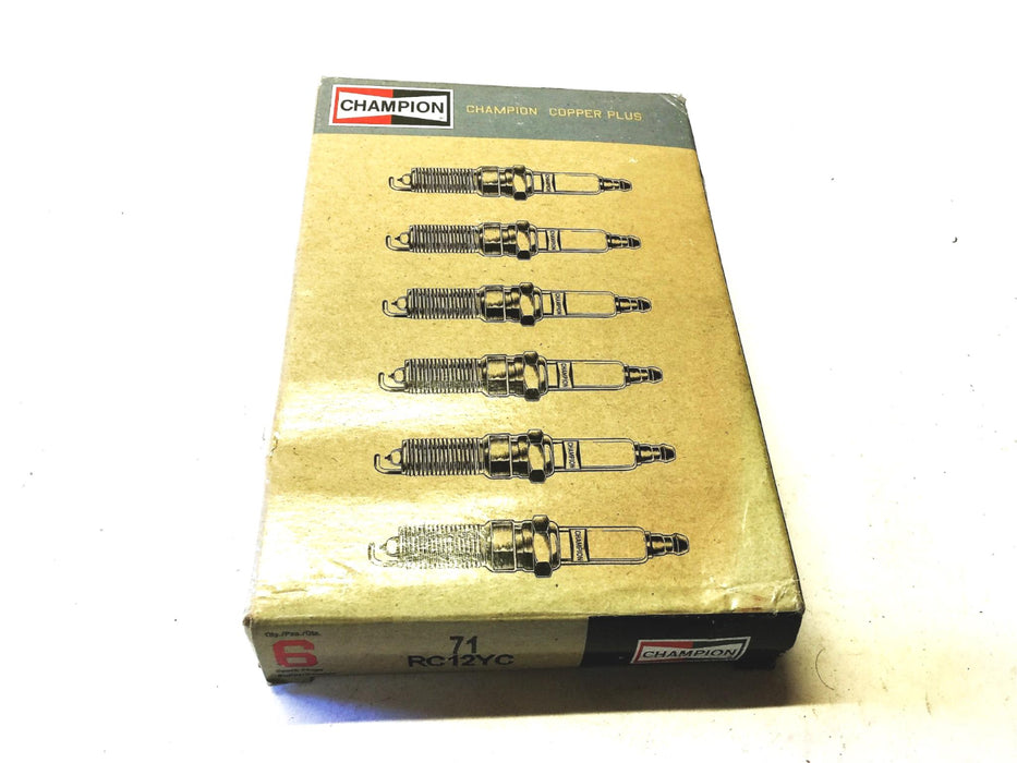 Champion 71-RC12YC [Lot of 6] NOS