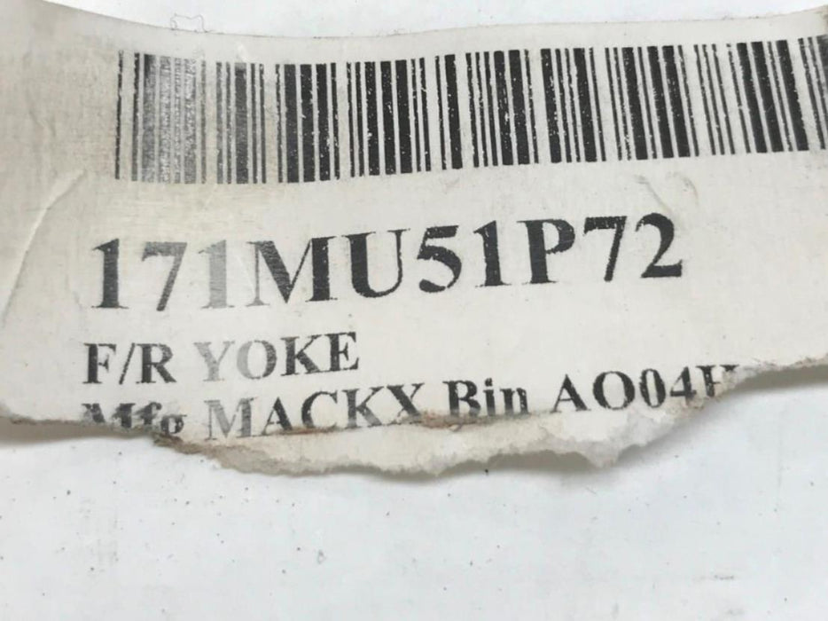 Mack OEM Front/Rear Yoke 171MU51P72 NOS