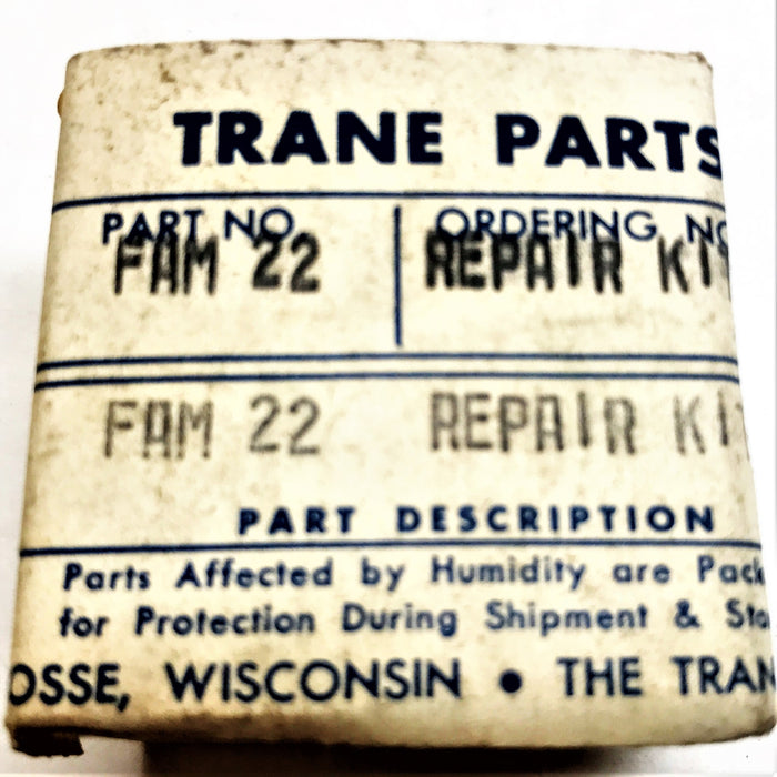 Trane Steam Trap Repair Kit FAM-22 NOS