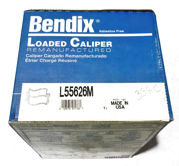 Bendix Re-Manufactured Loaded Caliper L55626M NOS