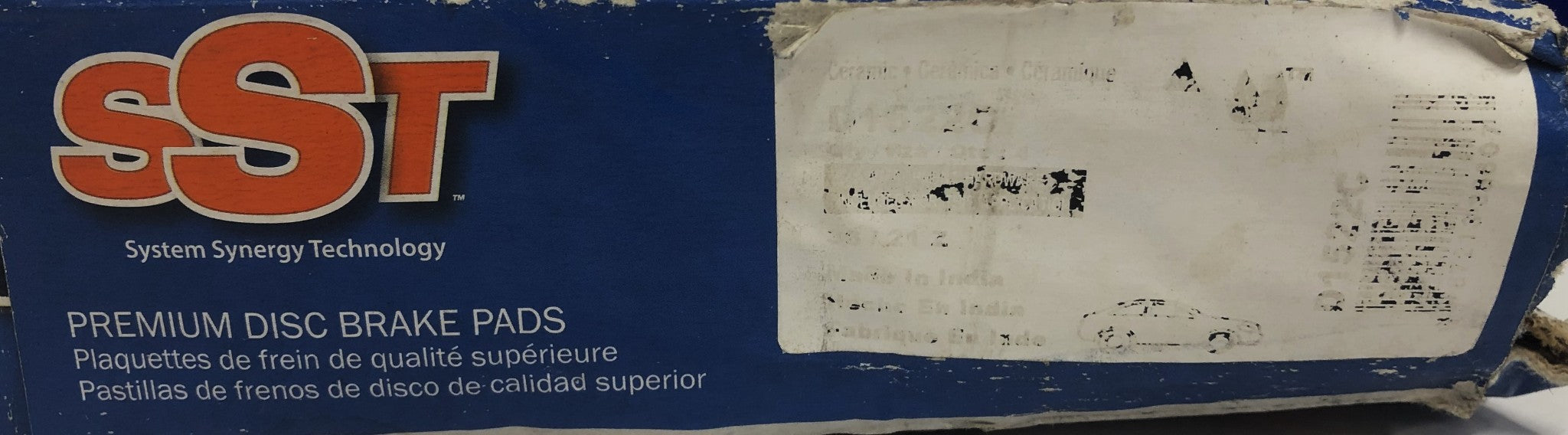 SST By Raybestos Bendix Ceramic Front Disc Brake Pad Friction Kit D1522C NOS