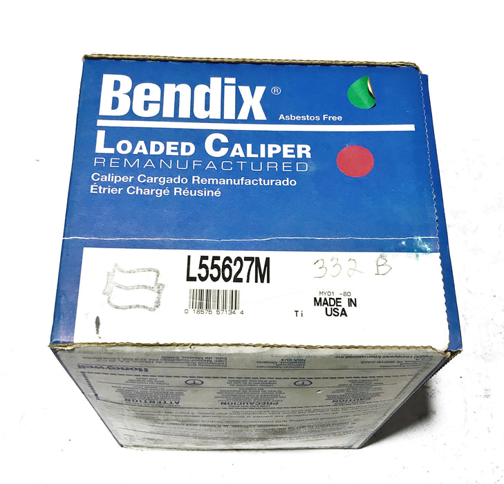 Bendix Re-Manufactured Loaded Caliper L55627M NOS