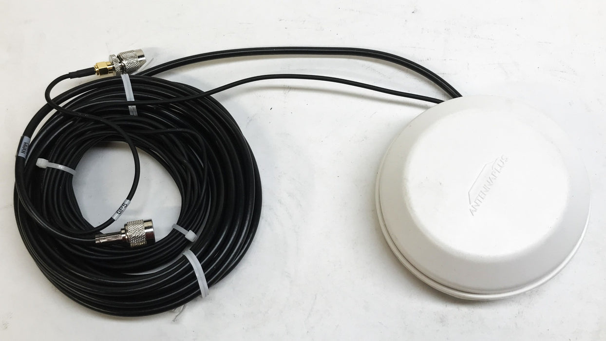 Antenna Plus Multi-Band Cellular/PCS/LTE and GPS Antenna AP-CG-A-S12-WH NOS