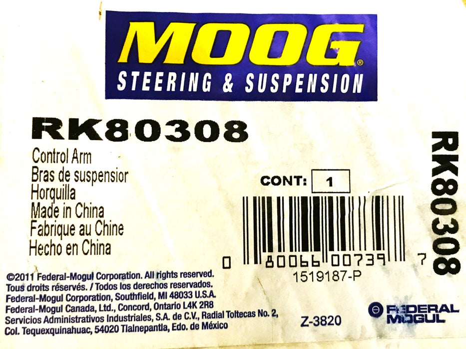 Moog Suspension Control Arm and Ball Joint Assembly RK80308 NOS