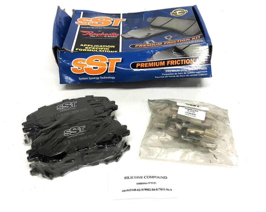 SST By Raybestos Bendix Ceramic Front Disc Brake Pad Friction D1737C NOS
