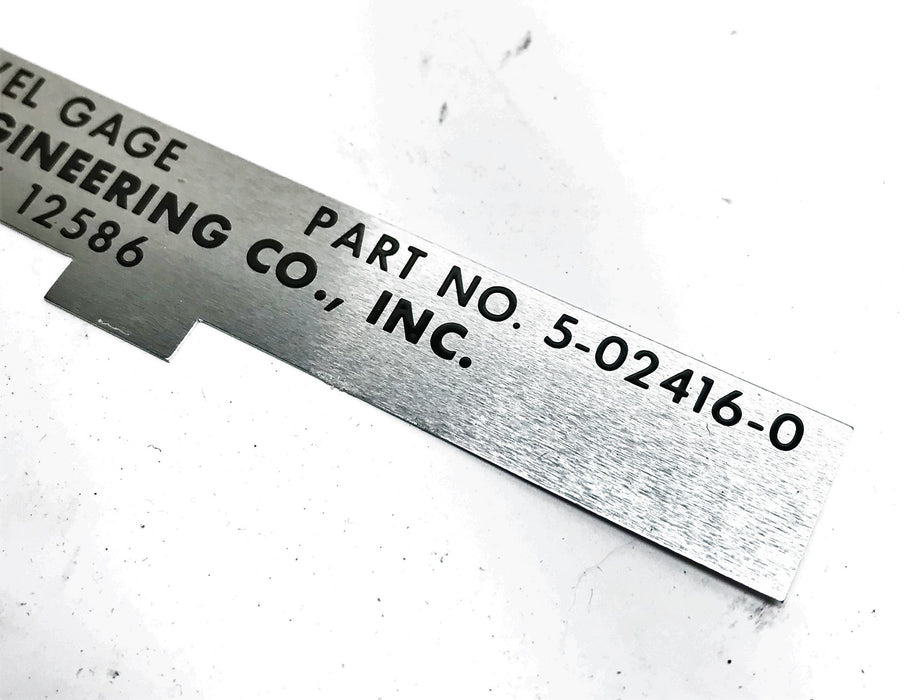 Spence Pilot Travel Gauge Repair Kit 5-02416-0 NOS