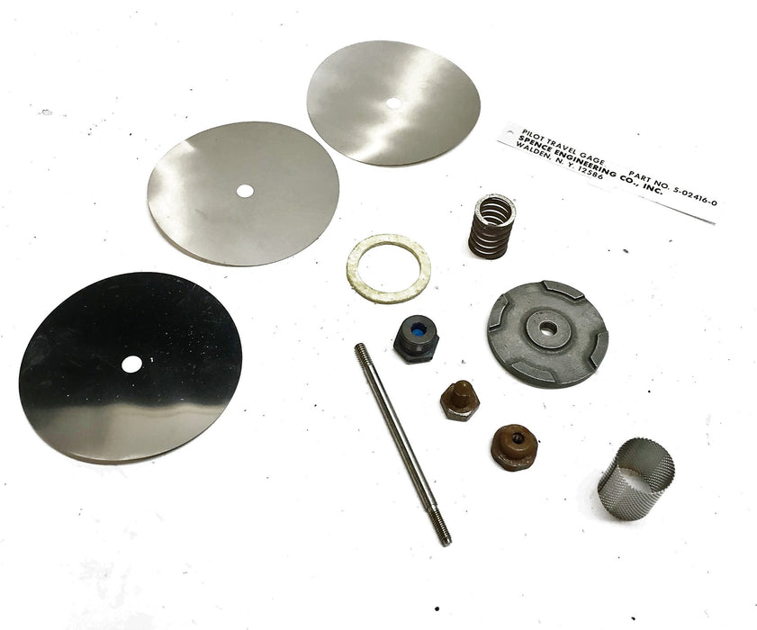 Spence Pilot Travel Gauge Repair Kit 5-02416-0 NOS