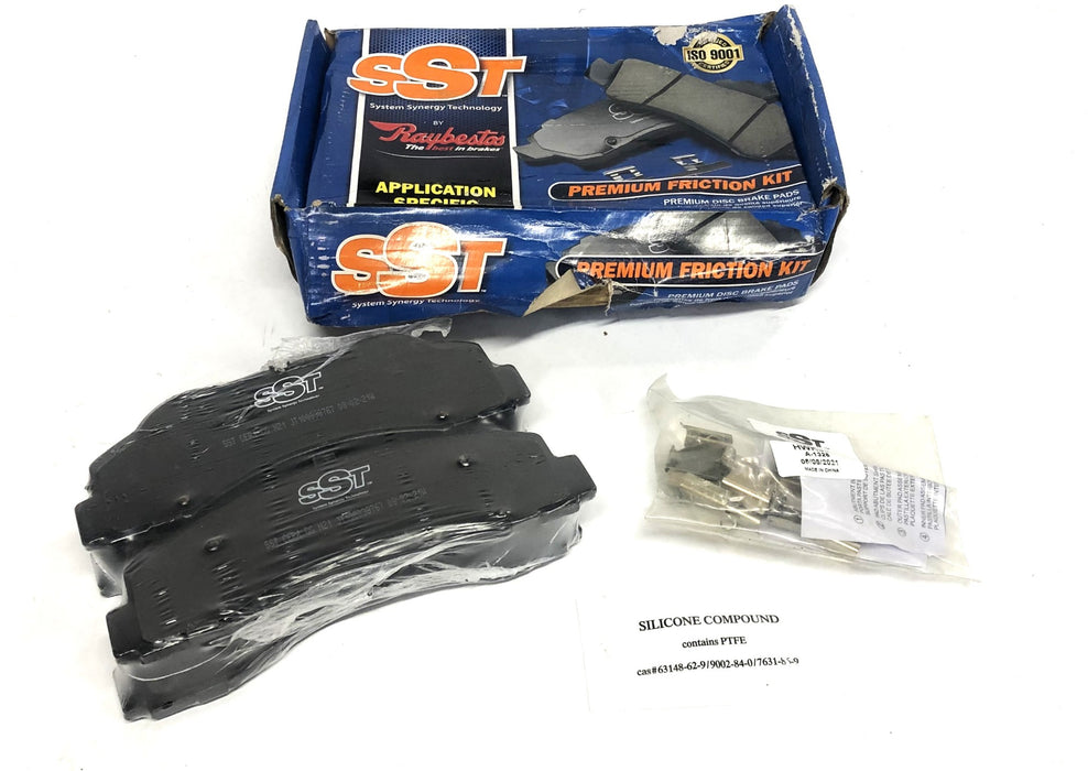 SST By Raybestos Bendix Ceramic Front Disc Brake Pad Friction D1414C NOS
