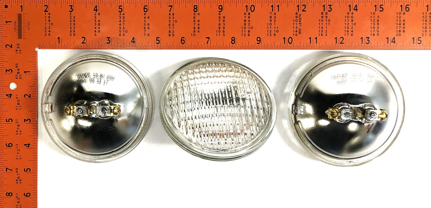 Wagner 12 Volt 60 Watt Sealed Beam Off Road Tractor Flood Light 4466 [Lot of 3]