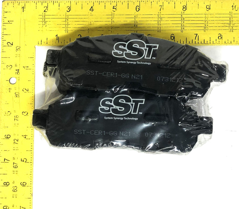 SST By Raybestos Bendix Ceramic Front Disc Brake Pad Friction D1083C NOS