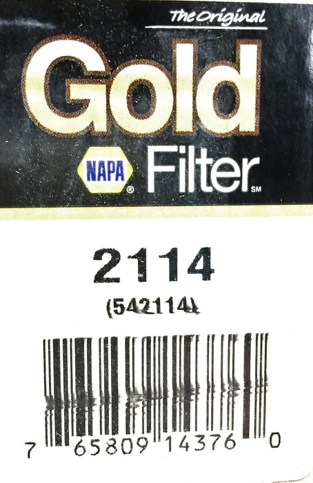 Napa Gold Air Filter 2114 (542114) NOS