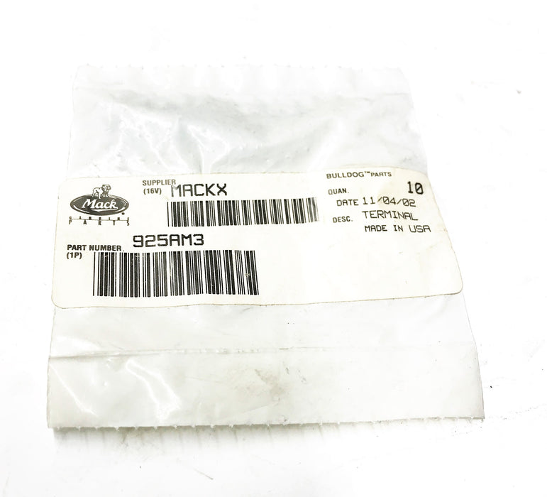 Mack OEM Female Terminal 925AM3 [Lot of 10] NOS