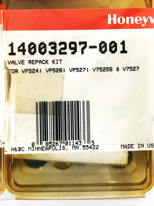Honeywell Valve Repack Kit 14003297-001 [Lot of 3] NOS