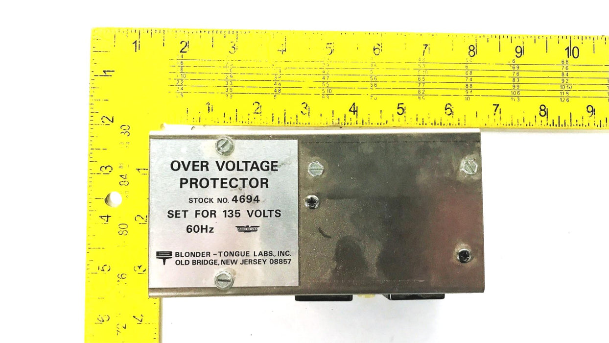 Blonder-Tongue Over Voltage Protector Model 4694 NOS