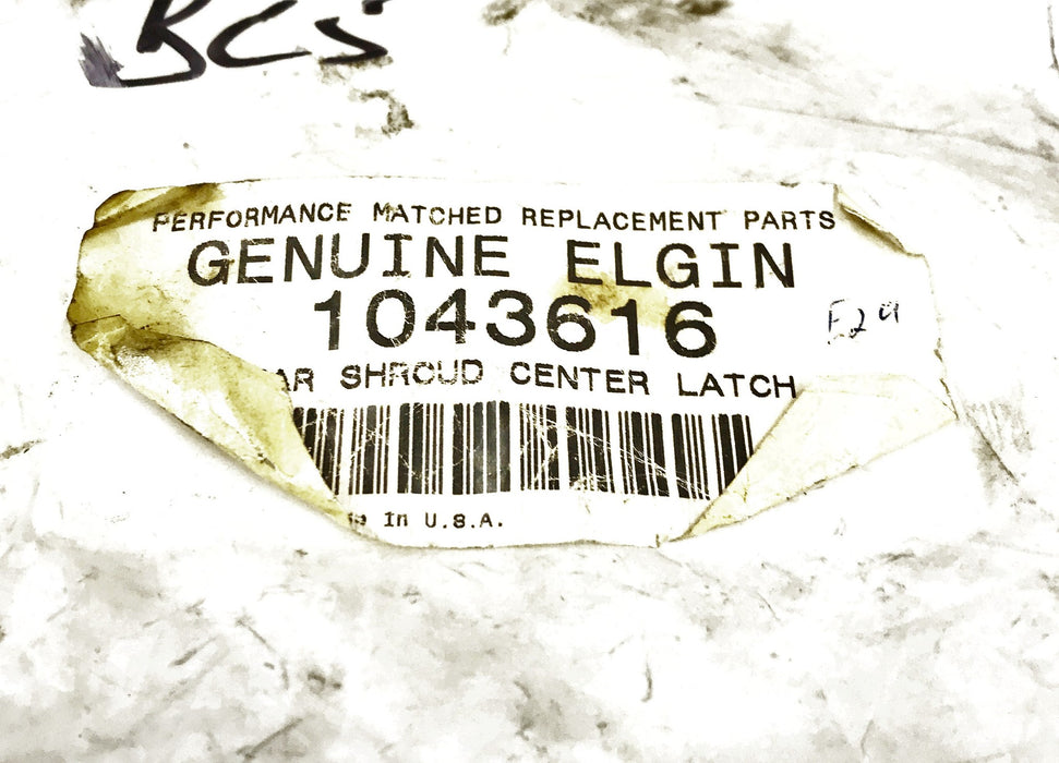 Elgin Rear Shroud Center Latch 1043616 NOS