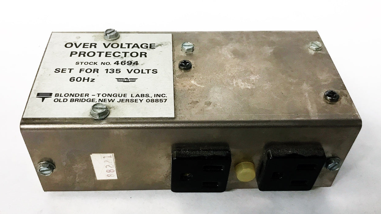 Blonder-Tongue Over Voltage Protector Model 4694 NOS