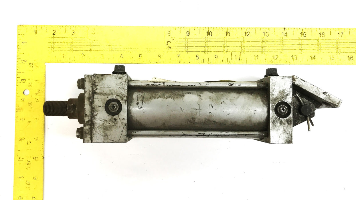 Milwaukee Cylinder Hydraulic Clevis Cylinder 521-61-24-1 USED