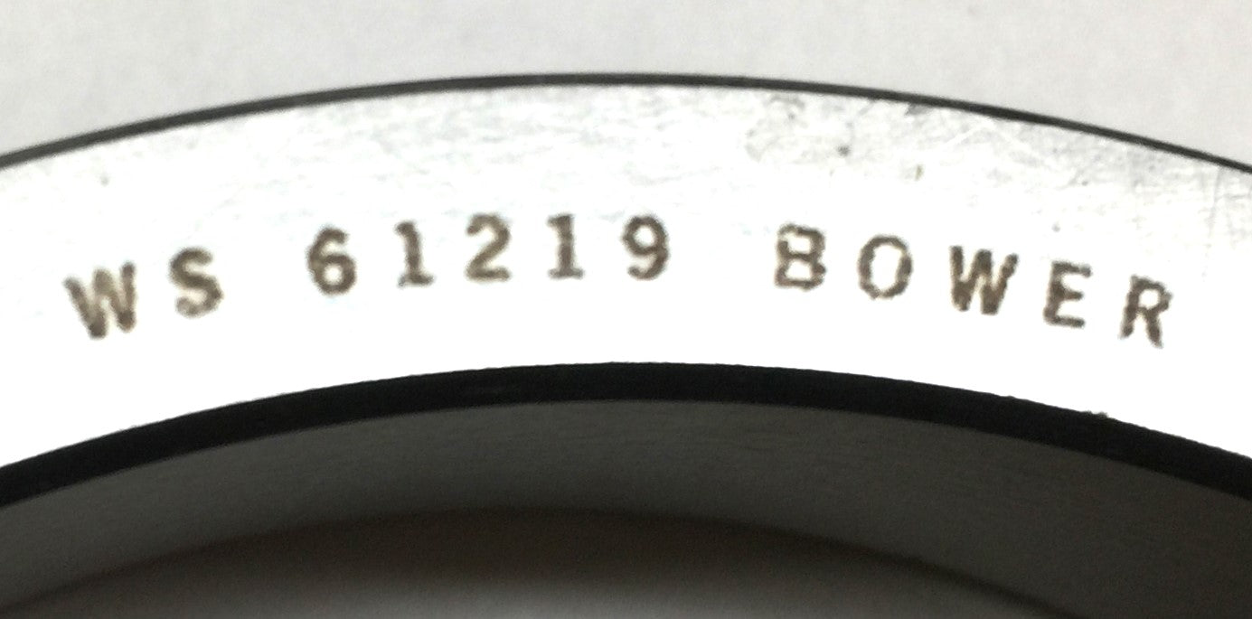 Bower Cylindrical Roller Bearing Assembly W61219 (WS61219/WN61219) NOS