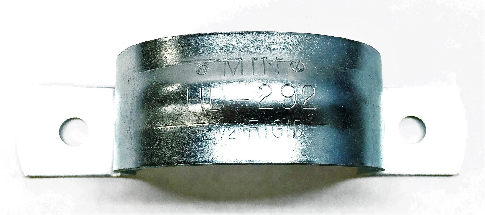 Minerallac Heavy Duty 2-1/2" Iron Pipe 2-Hole Strap HD-292 [Lot of 34] NOS