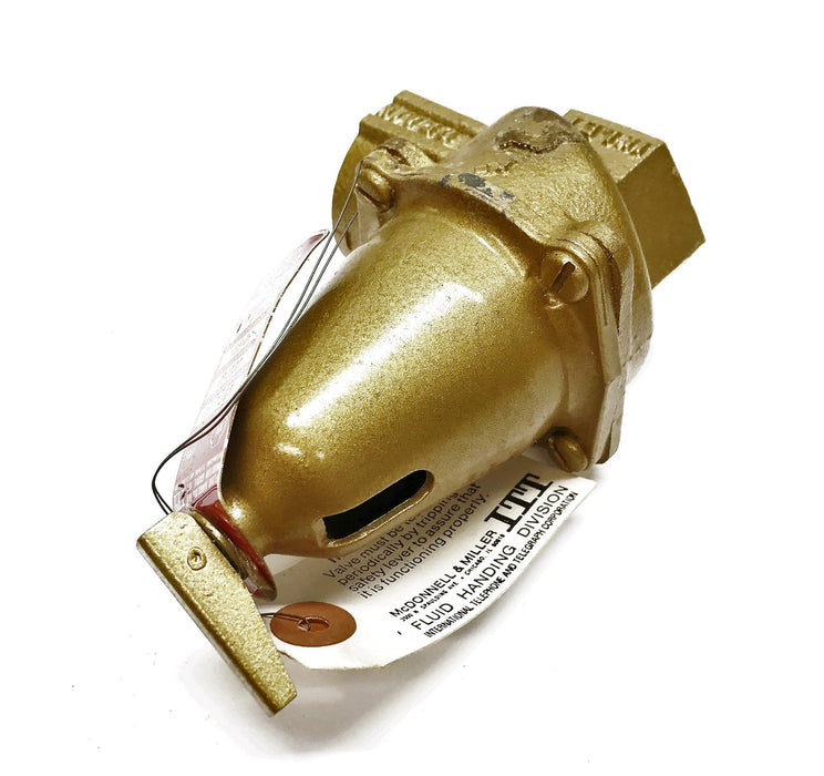 McDonnell & Miller 1" Relief Valve 110169 NOS
