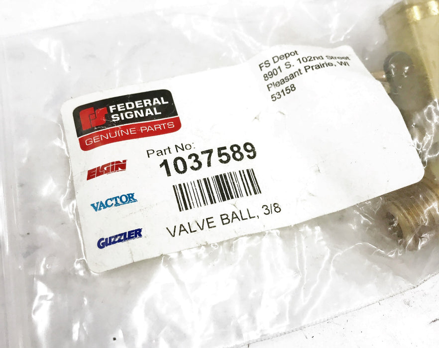 Elgin 3/8" Ball Valve 1037589 NOS