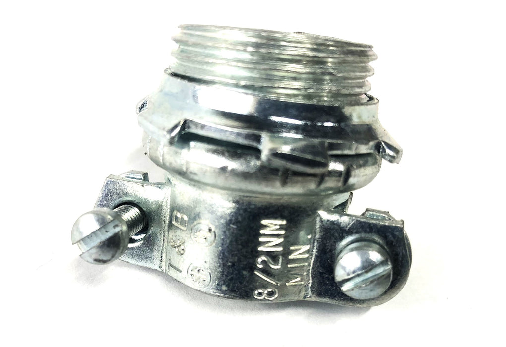 Thomas & Betts Cable Squeeze Connector 8/2MM [Lot of 5] NOS
