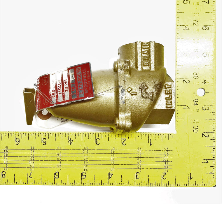 McDonnell & Miller 1" Relief Valve 110169 NOS