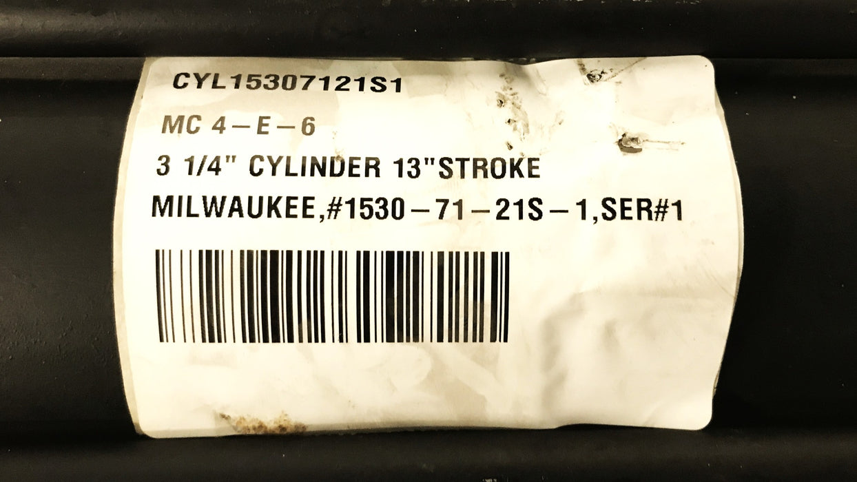 Milwaukee Cylinder Hydraulic Cylinder 1530-71-21S-1 USED