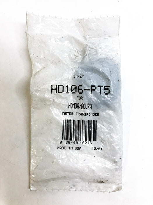 Honda Transponder T5 Chip Key HD106-PT5 [Lot of 4] NOS