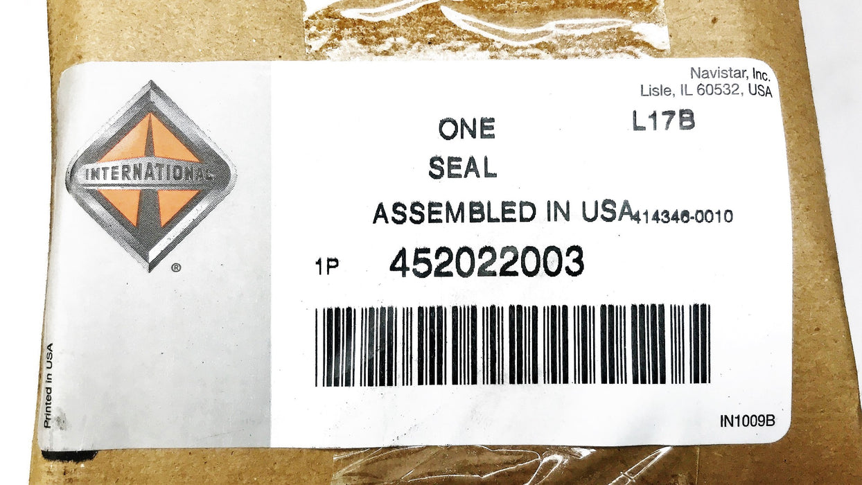 International Navistar Rubber Entrance Door Seal 452022003 NOS