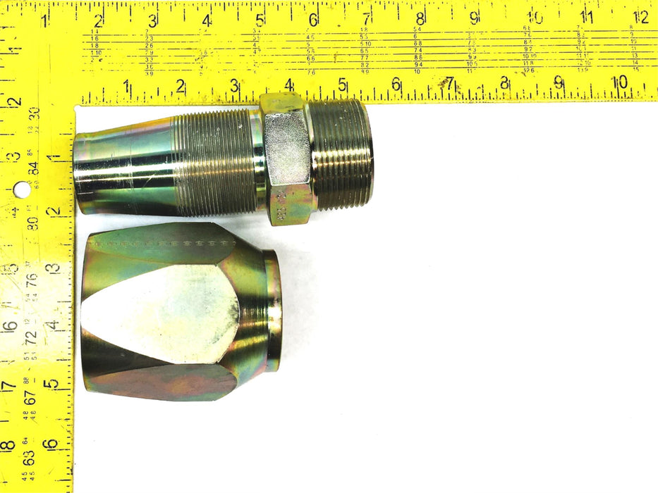 Eaton Weatherhead 1-1/2" Male Fitting 42524N-124 NOS