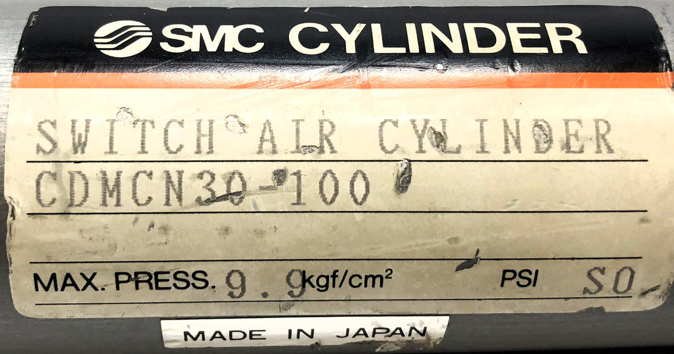 SMC Pneumatic Cylinder CDMCN30-100 USED