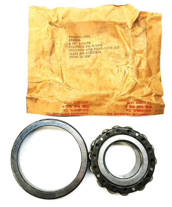 Bower Cylindrical Roller Bearing Assembly M1308DA (MU1308) NOS