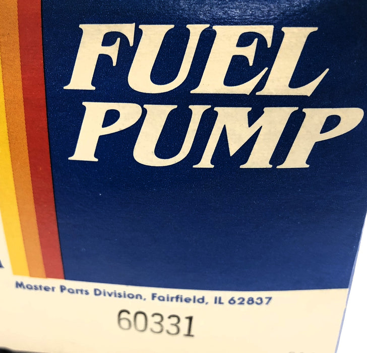 Master Fuel Pump 60331 NOS