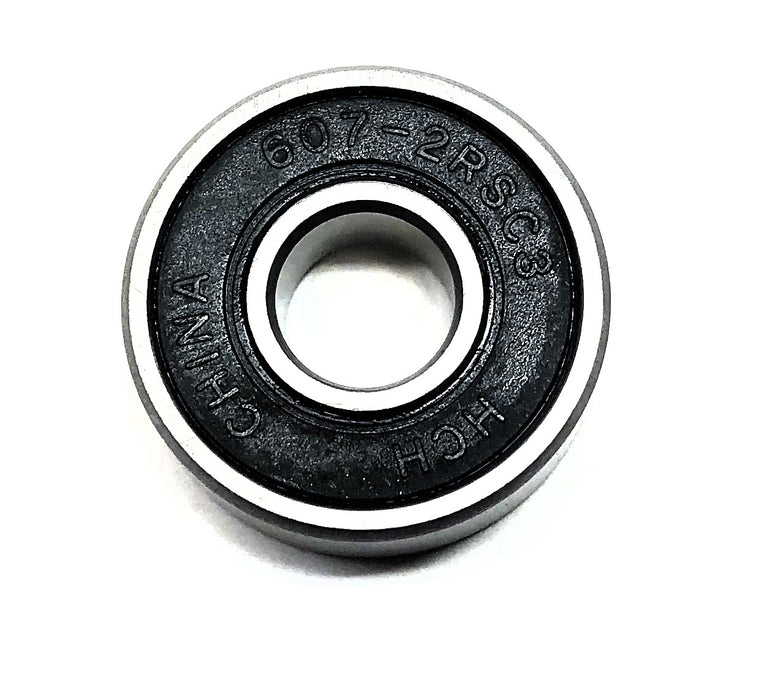 HCH Deep Groove Rubber Shielded Ball Bearing 607-2RSC3 [Lot of 5] NOS