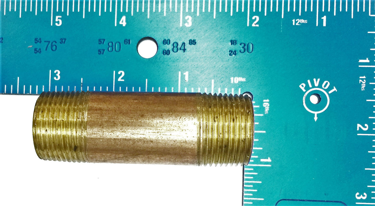 Unbranded 7/8 x 3" Threaded Pipe Coupler [Lot of 10] NOS