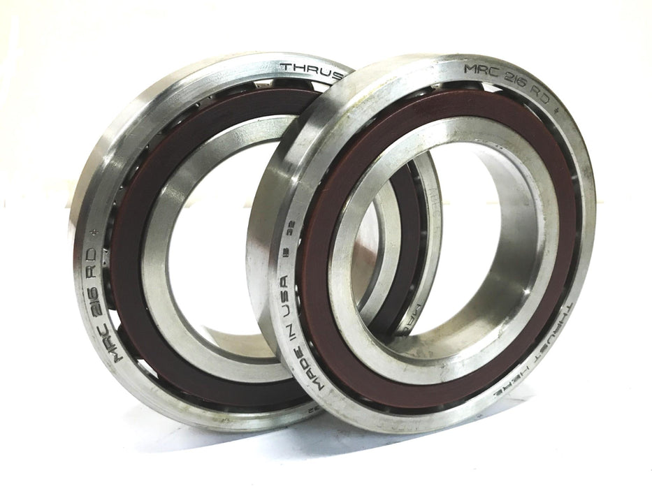 MRC Single Row Angular Contact Bearing Set 216RDT NOS