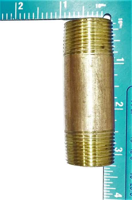 Unbranded 7/8 x 3" Threaded Pipe Coupler [Lot of 10] NOS