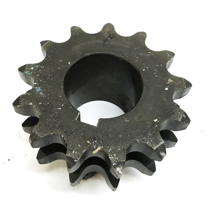 Unbranded 2 inch 13-Tooth Roller Chain Double Sprocket 80B13X2 NOS