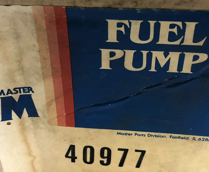 Master Fuel Pump 40977 [Lot of 2] NOS