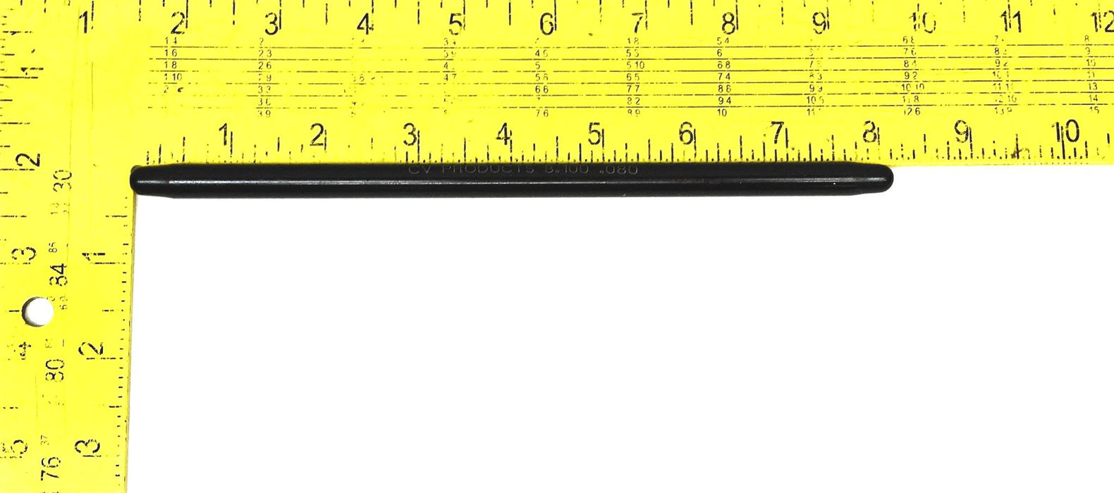 CV Products 8-1/8 Inch OAL 3/8 Inch DIA Pushrod 8.100 .080 NOS
