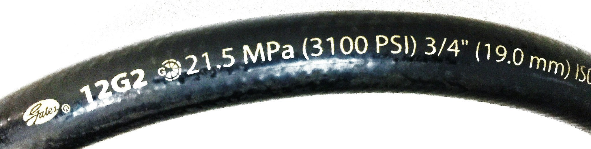 Gates 3/4" x 80" Connected (3100psi) Hose 12G2 NOS