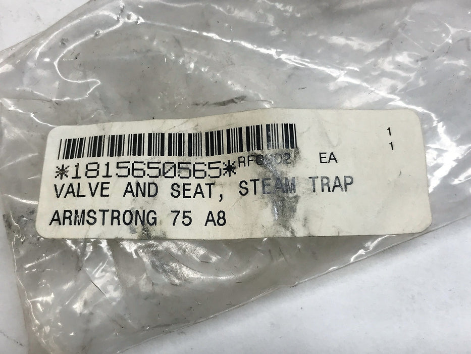 Armstrong Valve and Seat for Armstrong Steam Trap 75-A8 NOS