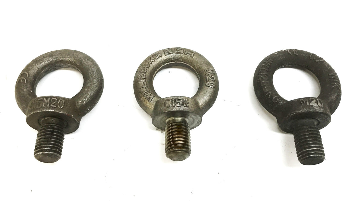 Fastenal 20mm Lifting Eye Bolt C15EM20 [Lot of 3] NOS