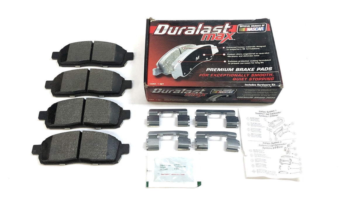 Duralast Max Premium Brake Pad With Hardware Kit DGC1011M NOS