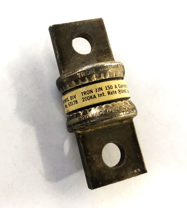 Bussmann Tron 200KA Class T Current Limiting Fuse JJN150 NOS