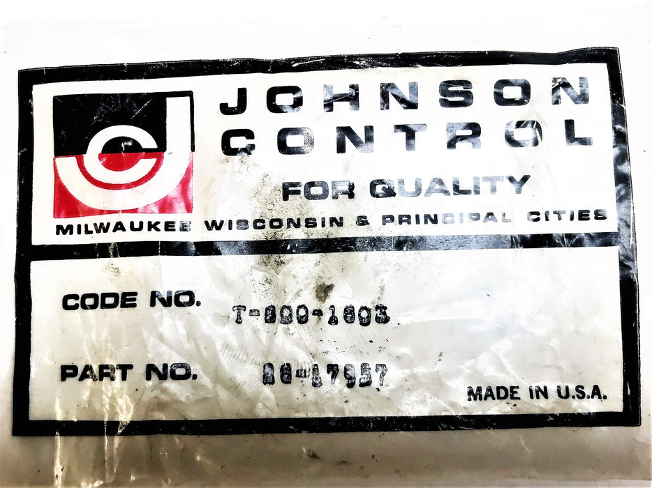 Johnson Controls Duck Flange and Nut T-800-1603 (26-17957) NOS