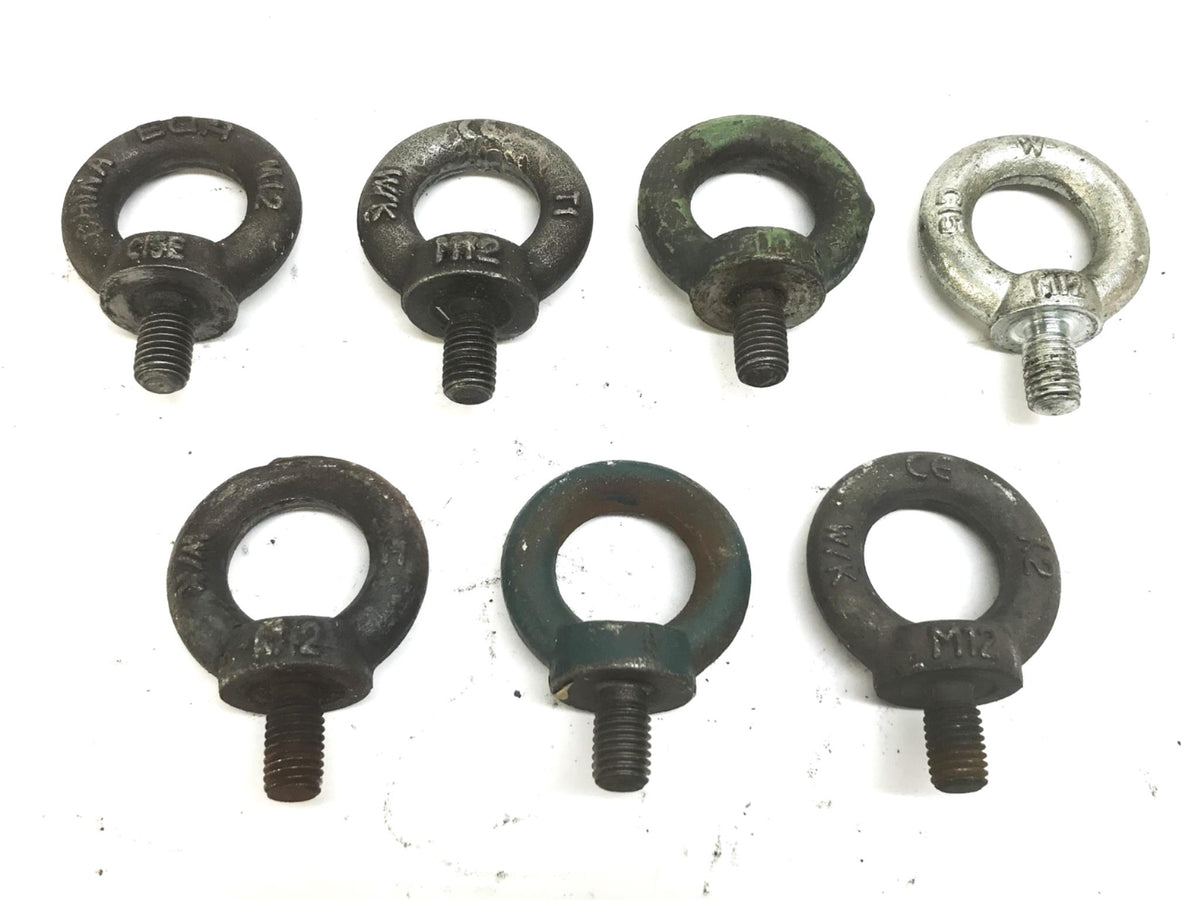 Fastenal 12mm Lifting Eye Bolt C15EM12 [Lot of 7] NOS