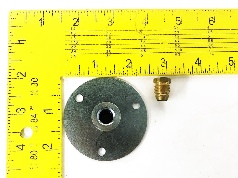 Johnson Controls Duck Flange and Nut T-800-1603 (26-17957) NOS
